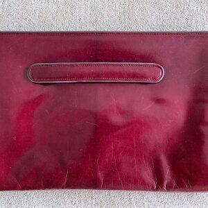 Vintage Leather Clutch by Bottega Veneta